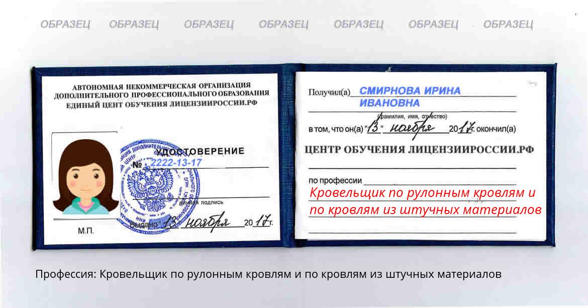 Кровельщик по рулонным кровлям и по кровлям из штучных материалов Новомичуринск